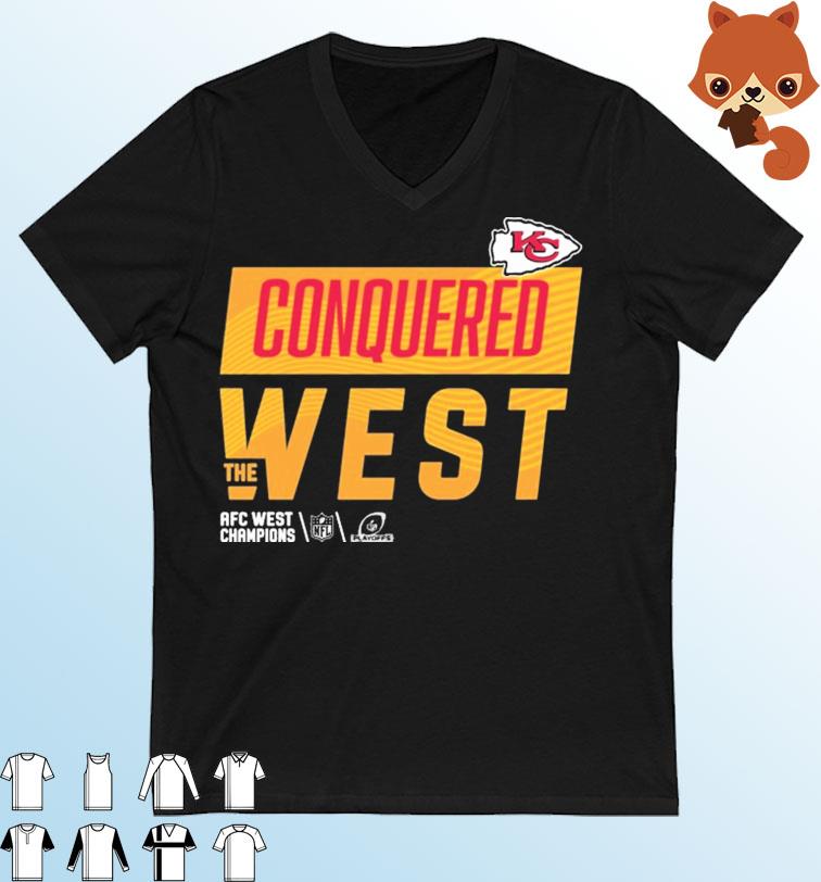 Kansas City Chiefs Conquered The West Champions 2022 Shirt