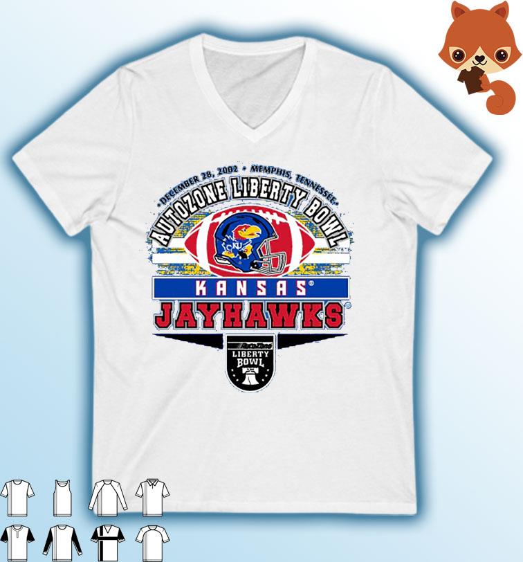 Kansas Jayhawks 2022 Autozone Liberty Bowl T-shirt