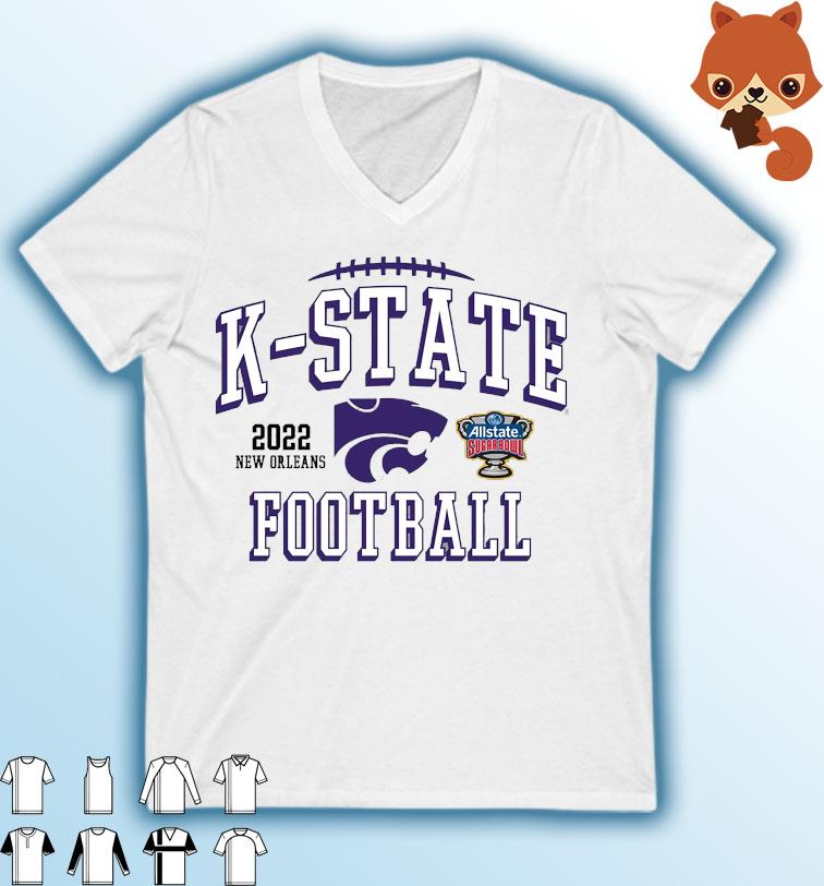 Kansas State Wildcats 2022 Sugar Bowl Bash T-Shirt
