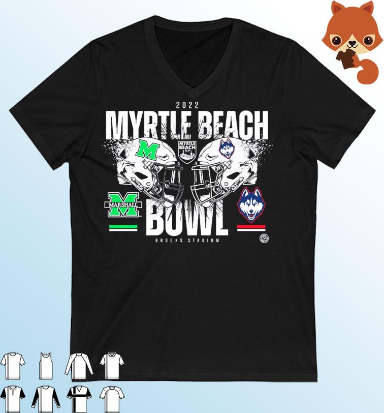 Marshall Thundering Herd vs Uconn Huskies 2022 Myrtle Beach Bowl Shirt