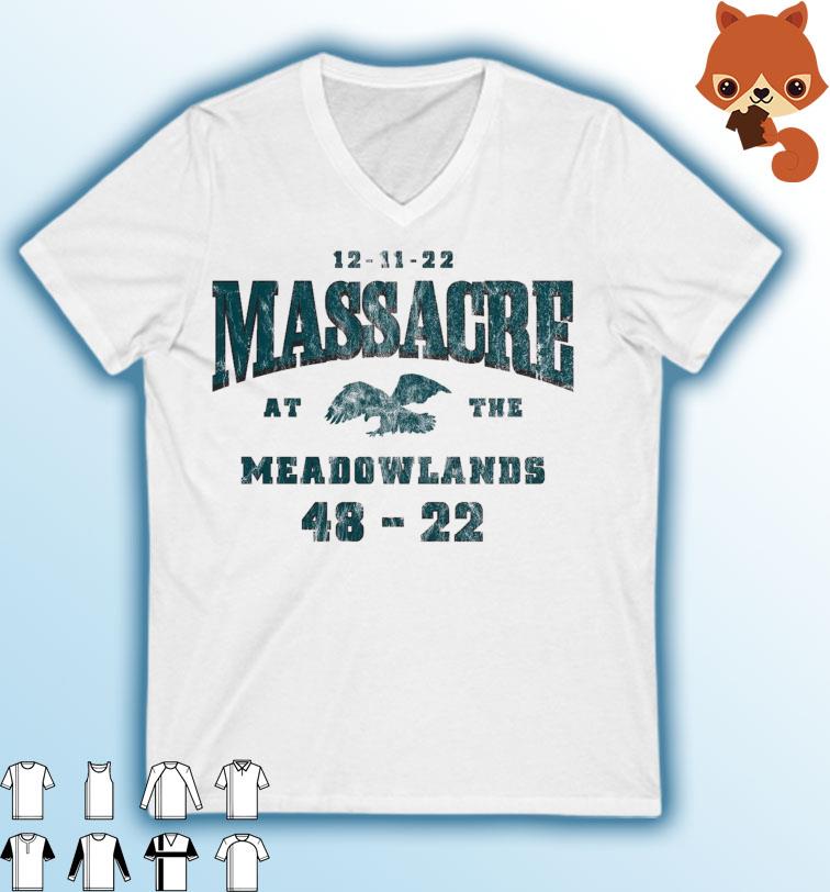 Masacre Meadowlands Philadelphia Eagles Beat New York Giants 48-22 Shirt