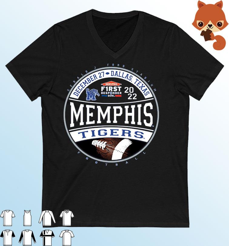 Memphis Tigers Servpro First Responders Bowl Bound 2022 shirt