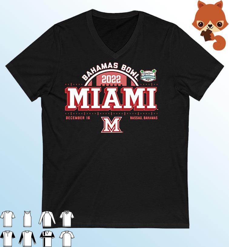 Miami Redhawks Bahamas Bowl Bound 2022 Shirt