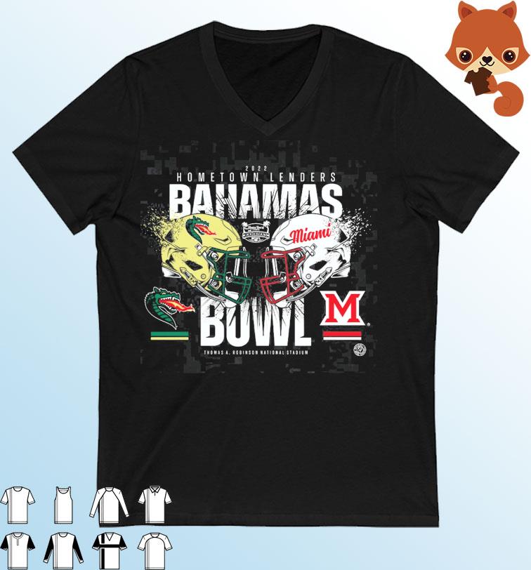 Miami vs UAB 2022 Bahamas Bowl Matchup shirt
