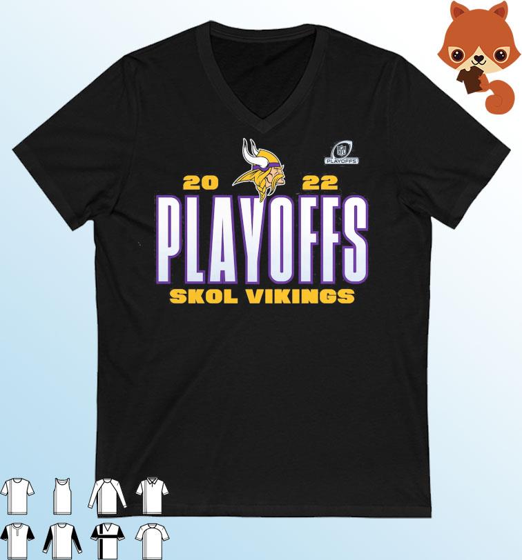 Minnesota Vikings 2022 NFL Playoffs Our Time T-Shirt