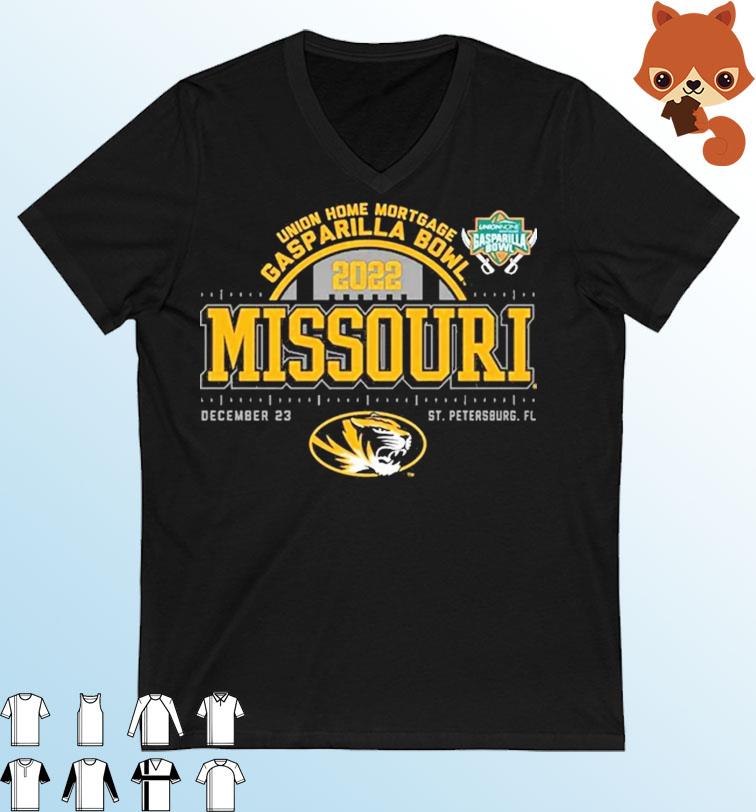 Missouri Tigers Gasparilla Bowl 2022 St. Petersburg. FL Shirt