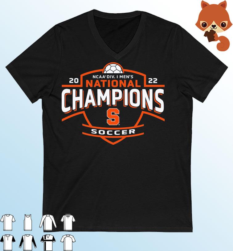 NCAA D-1 National Champions 2022 Syracuse Men's Soccer Shirt
