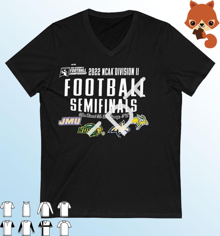 NCAA Division II Football Semifinals 2022 The Road To McKinney Shirt