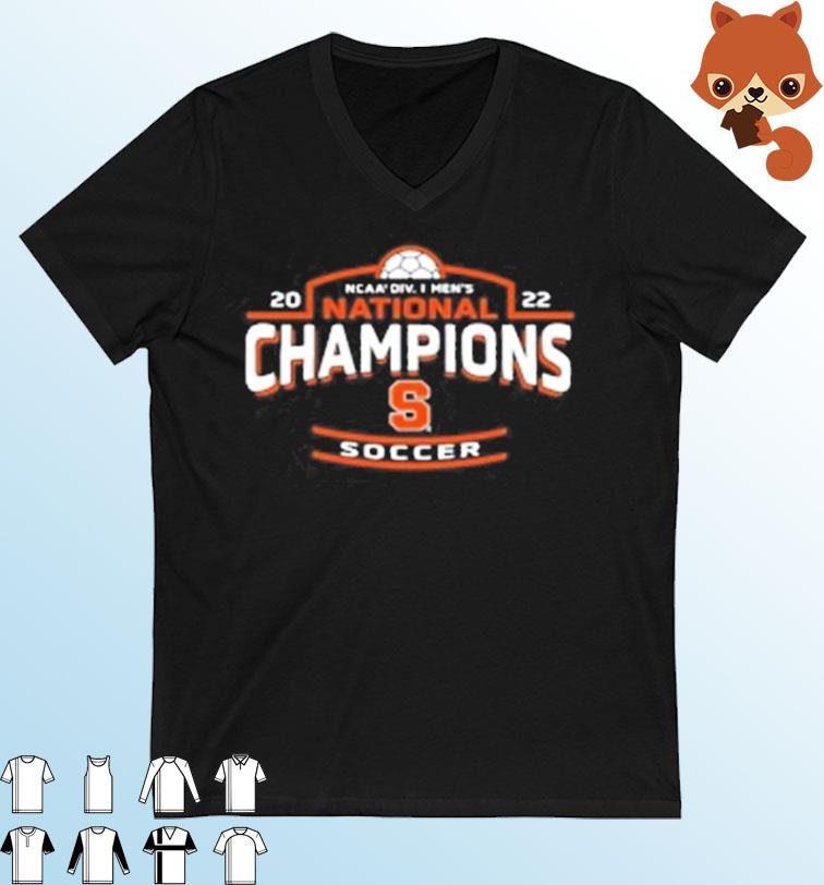 NCAA Syracuse National Champions Orange 2022 Soccer National T-Shirt