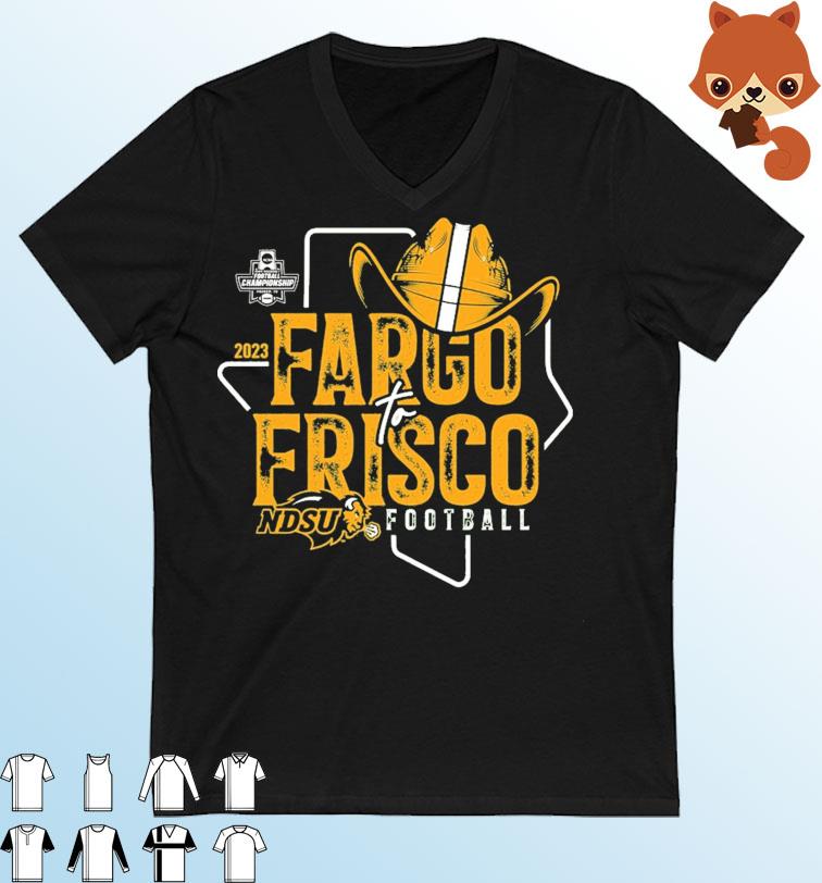 NDSU Football Fargo Road To Frisco 2023 shirt