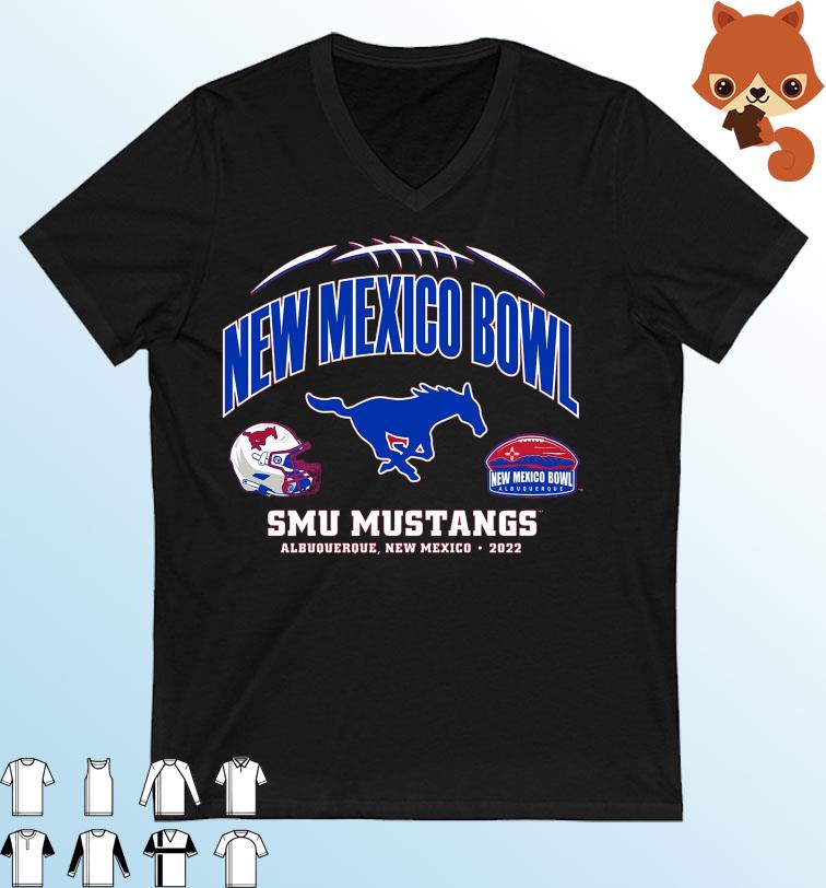 New Mexico Bowl 2022 SMU Mustangs Football Shirt