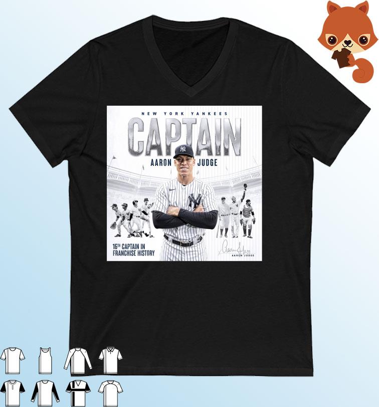 New York Yankees Captain Aaron Judge Shirt