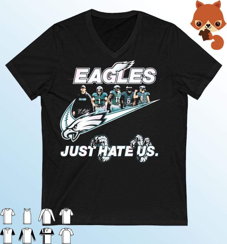 NFL Philadelphia Eagles Nike Just Hate Us Shirt