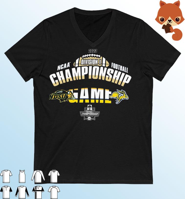 North Dakota State Bison Vs South Dakota State Jackrabbits 2023 NCAA Division I Football Championship Game Shirt