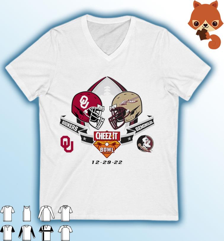 Official Oklahoma Vs Florida State 2022 Cheez-it Bowl Shirt