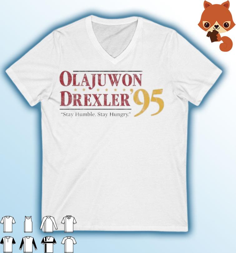 Olajuwon Drexler '95 Shirt