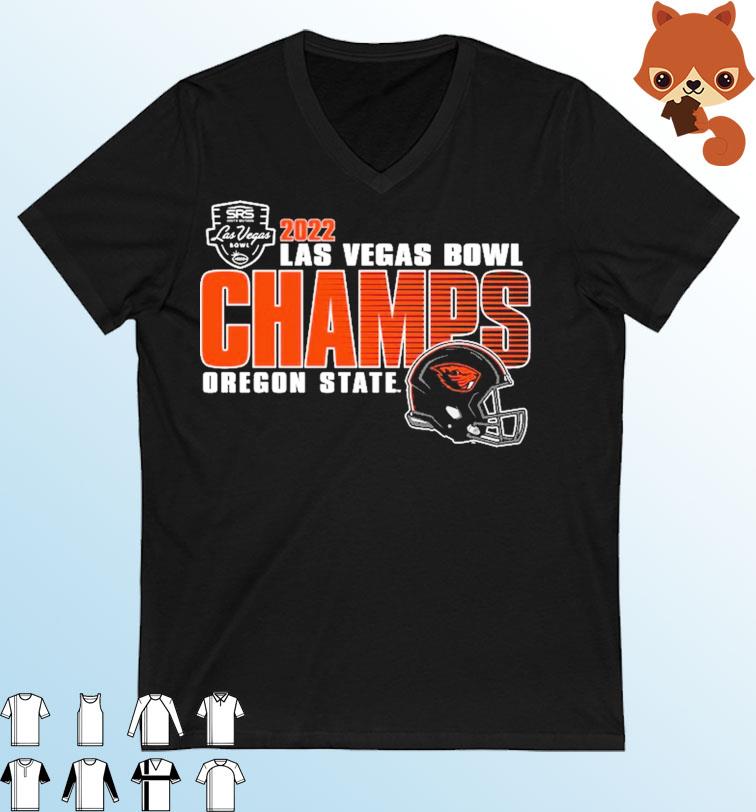 Oregon State Beavers 2022 Las Vegas Bowl Champions T-Shirt