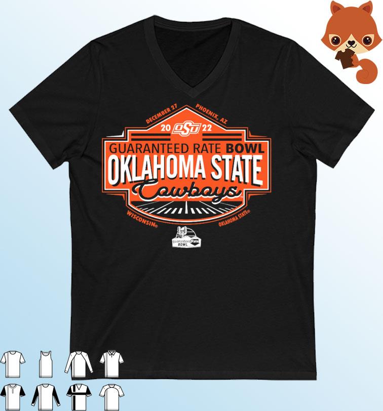 Phoenix Guaranteed Rate Bowl 2022 Oklahoma State Cowboys Shirt