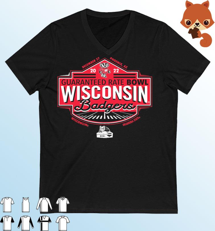 Phoenix Guaranteed Rate Bowl 2022 Wisconsin Badgers Shirt