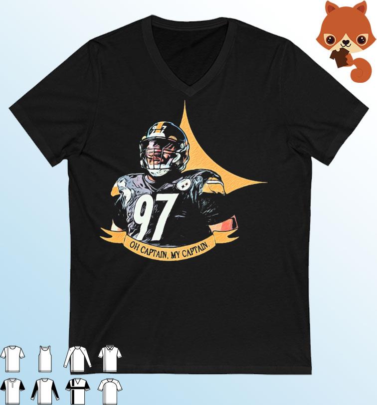 Pittsburgh Steelers Cameron Heyward Oh Captain, My Captain Shirt