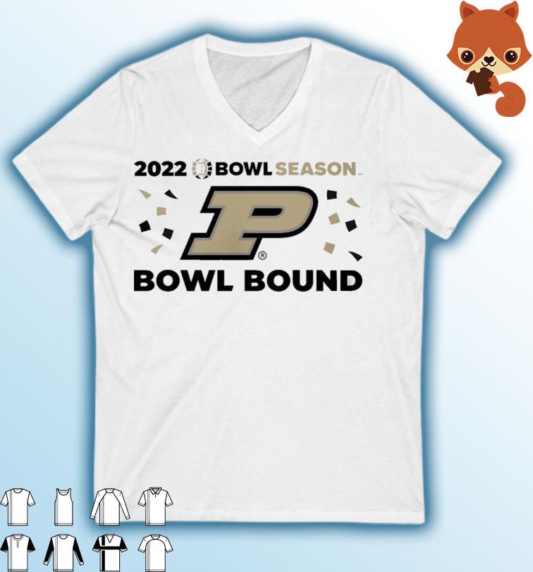 Purdue Boilermakers 2022 Bowl Season Bowl Bound Shirt