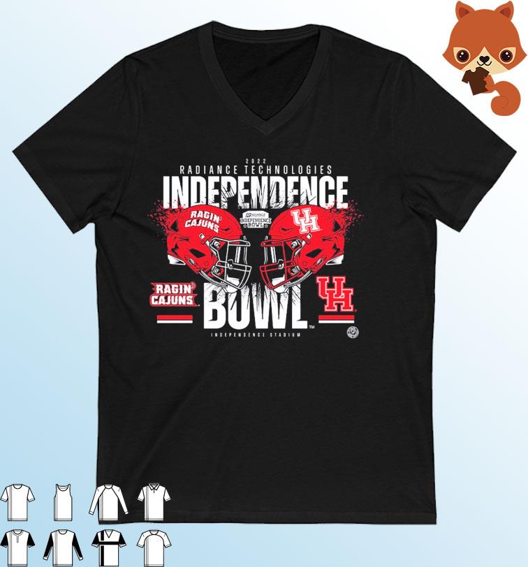 Ragin' Cajun Vs Houston 2022 Independence Bowl Matchup Shirt