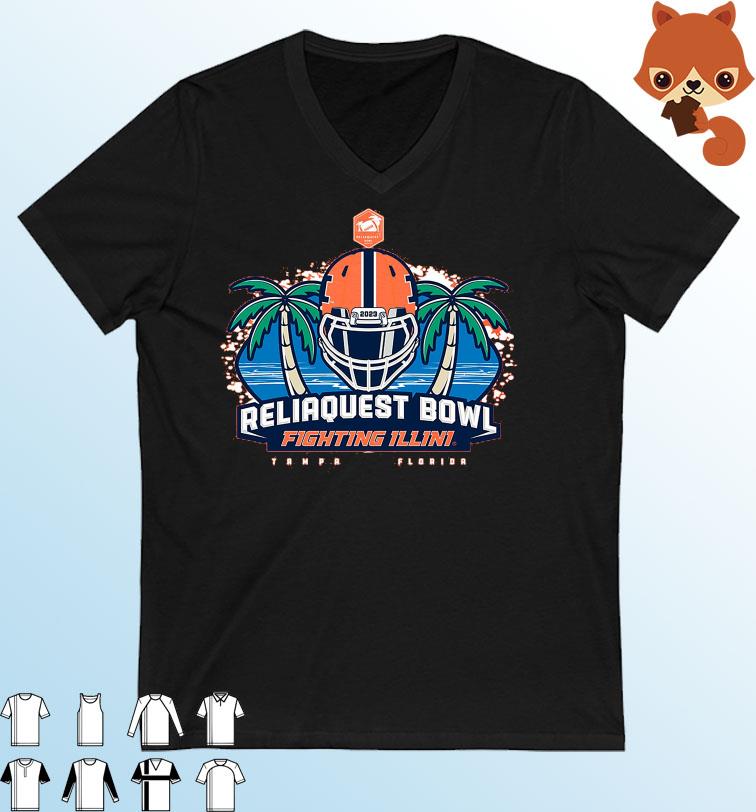 Reliaquest Bowl 2023 Illinois Fighting Illini T-shirt