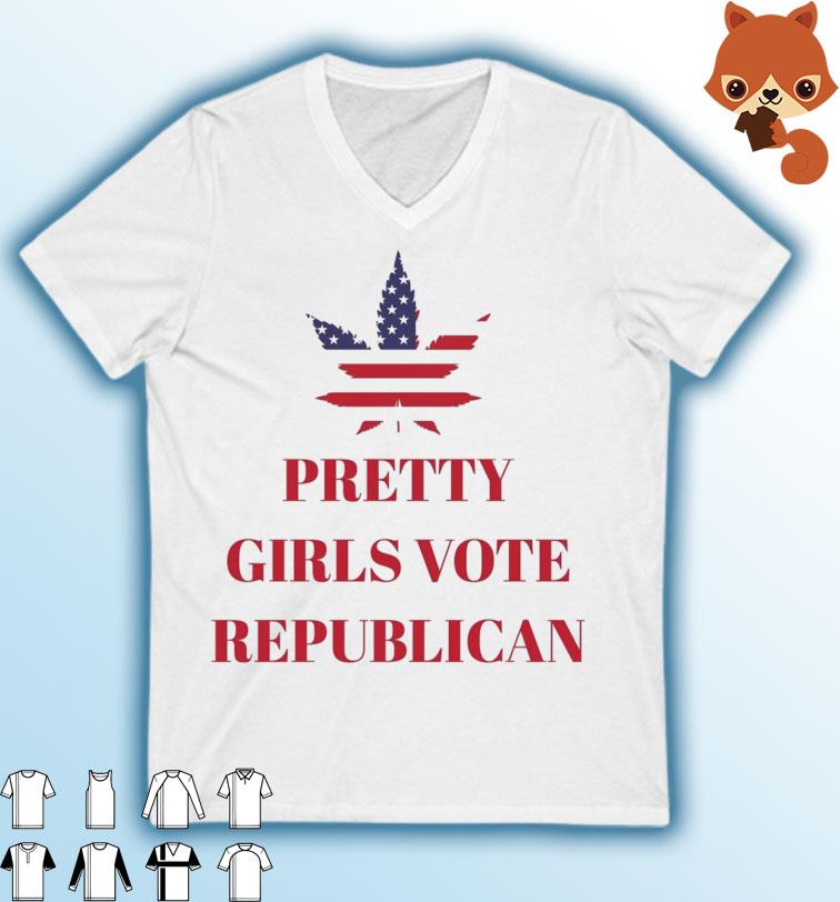 Republican Party - Pretty Girl Vote Republican T-Shirt