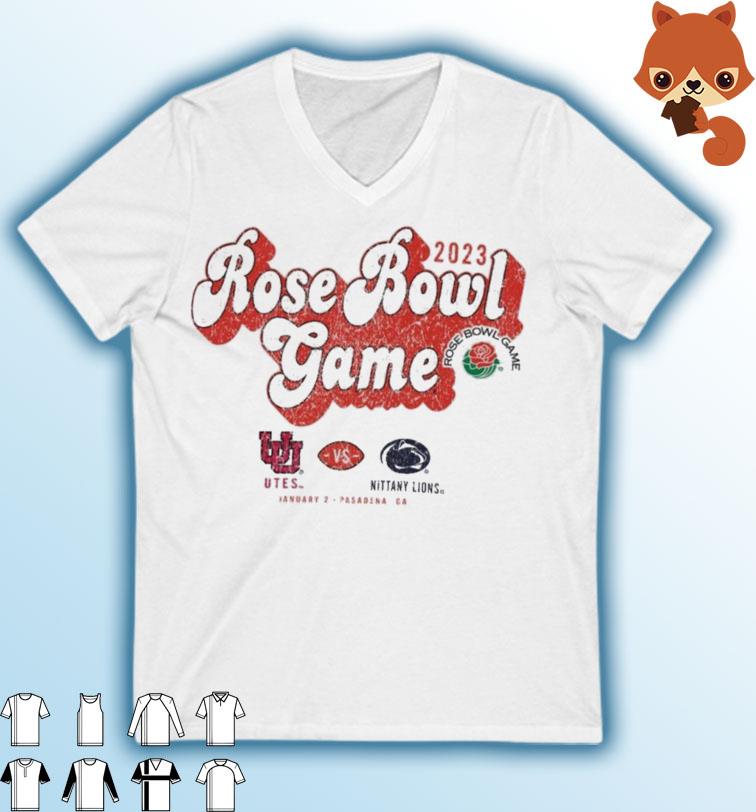 Rose Bowl Game 2023 Utah vs Penn State Retro Shirt