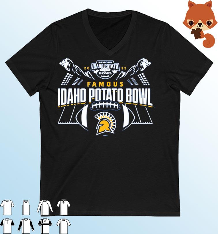 San Jose State Spartans 2022 Famous Idaho Potato Bowl Shirt