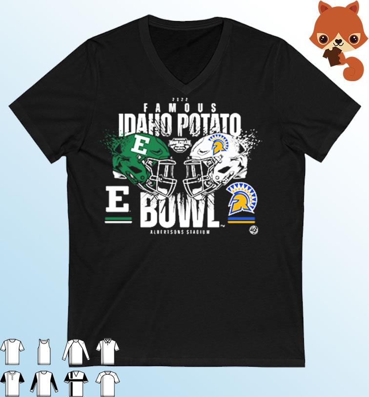 San Jose State Spartans Vs Eastern Michigan Eagles 2022 Famous Idaho Potato Bowl Shirt