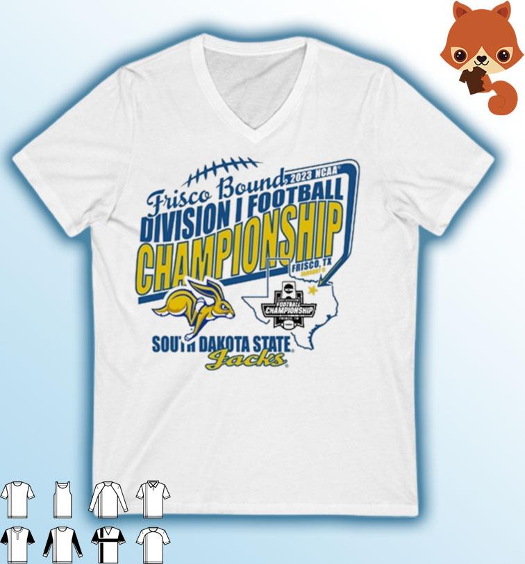SDSU Jackrabbits Frisco Bound 2023 Division I Football Championship shirt