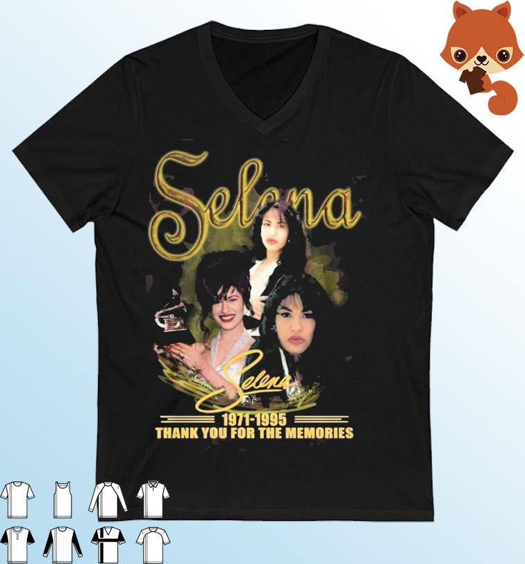 Selena 1971 – 1995 Thank You For The Memories T-Shirt