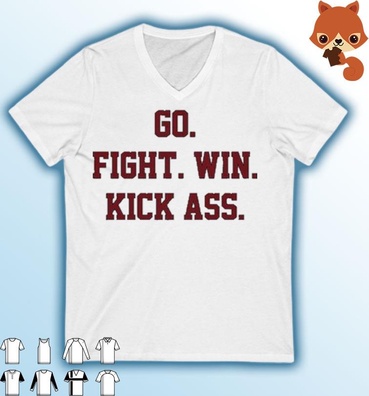South Carolina Gamecocks Go Fight Win Kick Ass Shirt