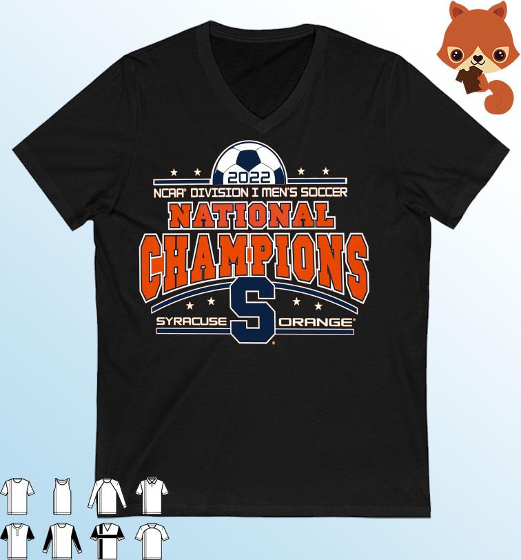 Syracuse Orange Men's Soccer 2022 NCAA D-I National Champions Shirt