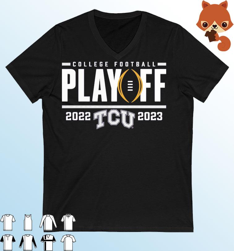 TCU Horned Frogs 2022 College Football Playoff First Down Entry T-Shirt