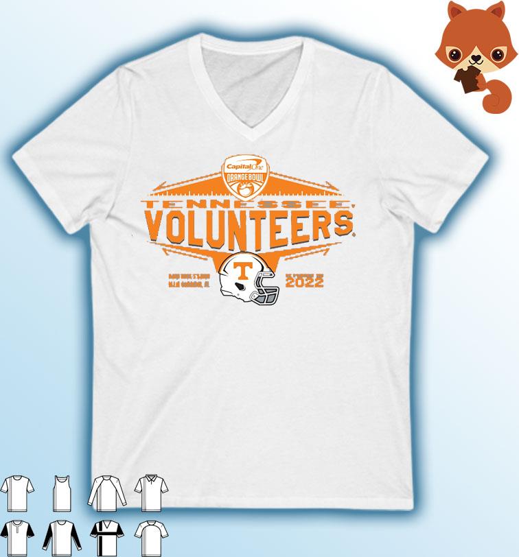 Tennessee Volunteers 2022 Capital One Orange Bowl Shirt