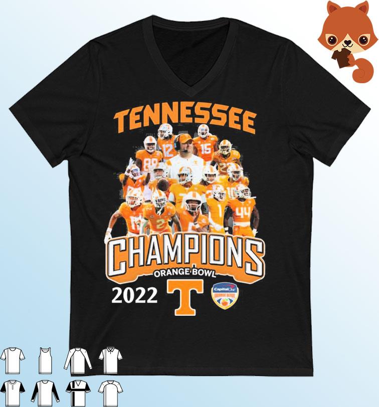 Tennessee Volunteers Champions Orange Bowl 2022 Shirt