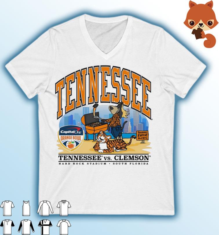 Tennessee Vs Clemson 2022 Orange Bowl Smokey Shirt
