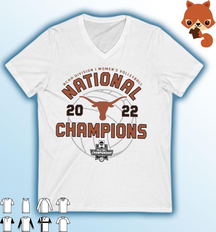 Texas Longhorns Women's 2022 NCAA D-I National Volleyball Champions Shirt