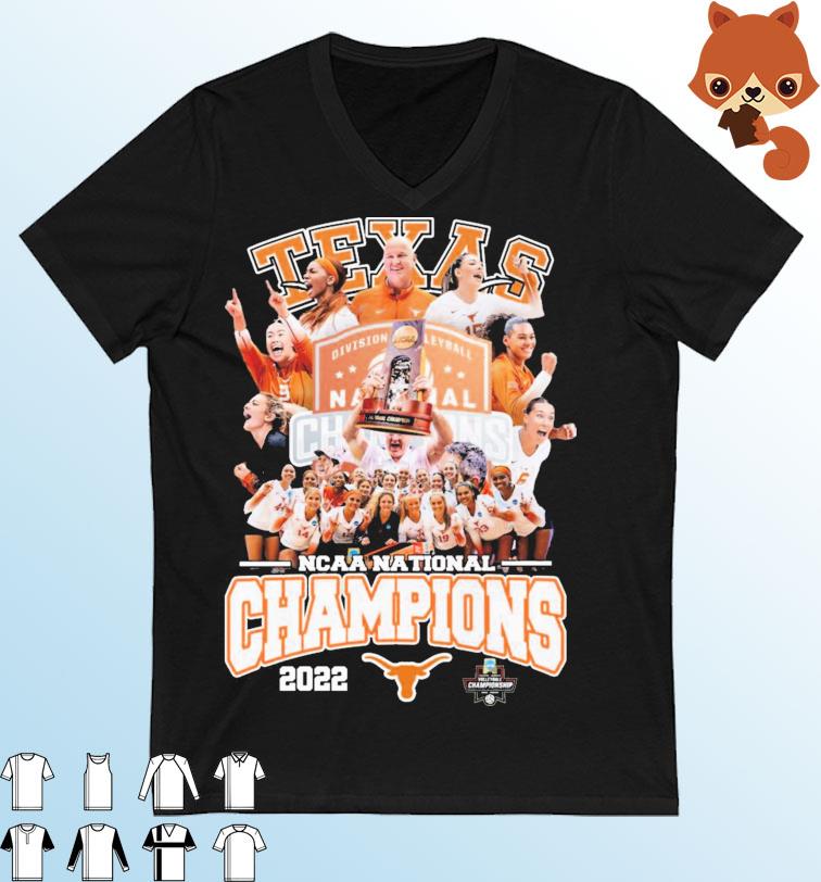 Texas Longhorns Women's Volleyball Team NCAA National Champions 2022 Shirt