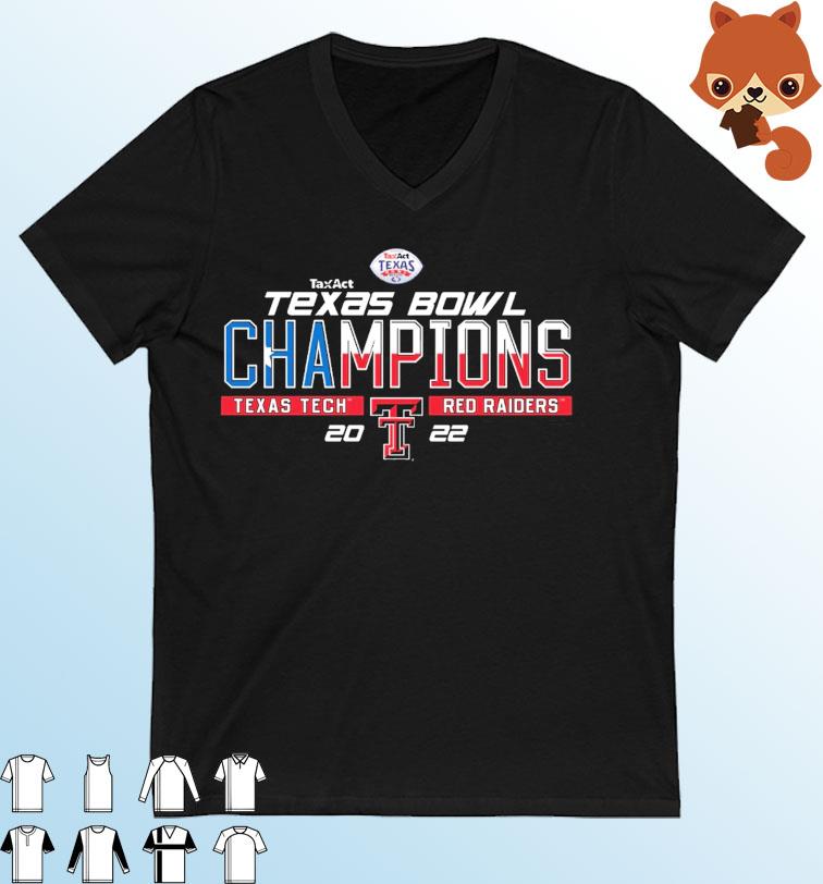 Texas Tech 2022 Texas Bowl Champions Shirt