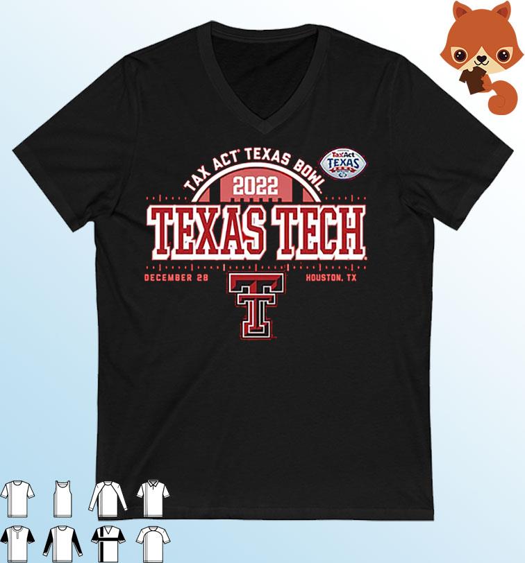 Texas Tech Red Raiders Taxact Texas Bowl Bound 2022 Shirt