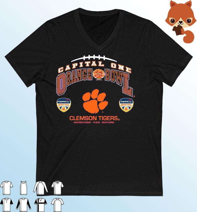 The Capital One Orange Bowl Clemson Tigers 2022 Shirt