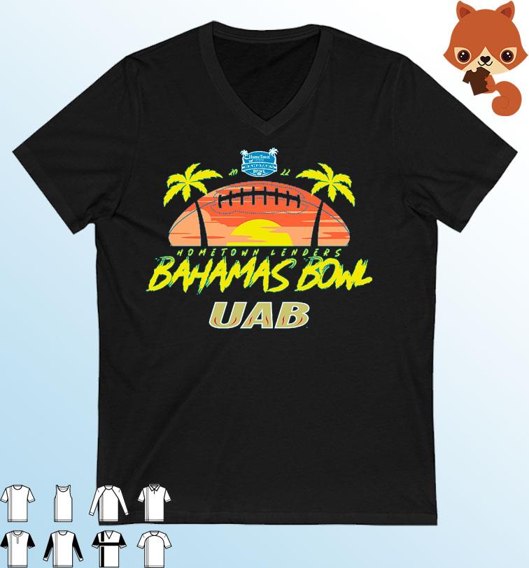 UAB Blazers Hometown Lenders Bahamas Bowl Uab Blazers Retro Shirt