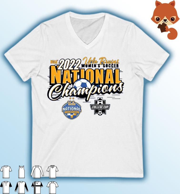 UCLA Bruins 2022 Women's Soccer National Champions T-Shirt