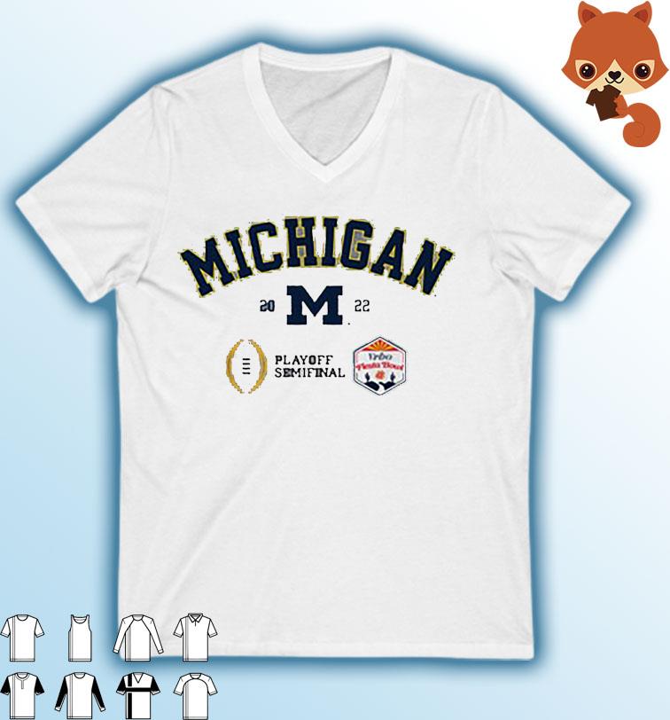 University of Michigan 2022 College Football Playoff Fiesta Bowl Shirt