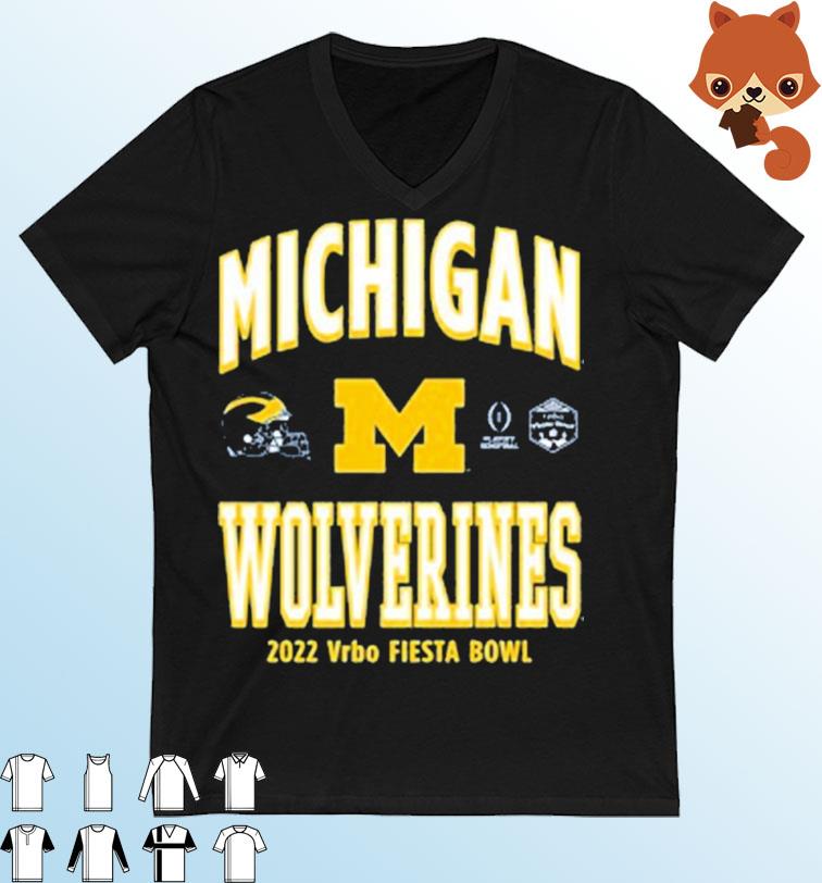 University of Michigan Football 2022 Vrbo Fiesta Bowl Shirt