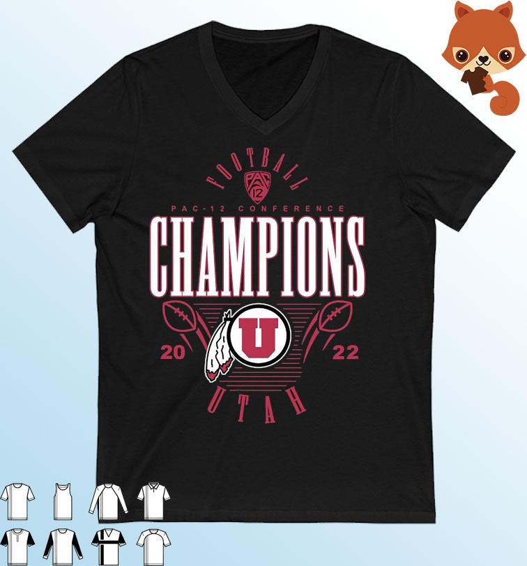 Utah Utes 2022 PAC-12 Football Conference Champions Shirt