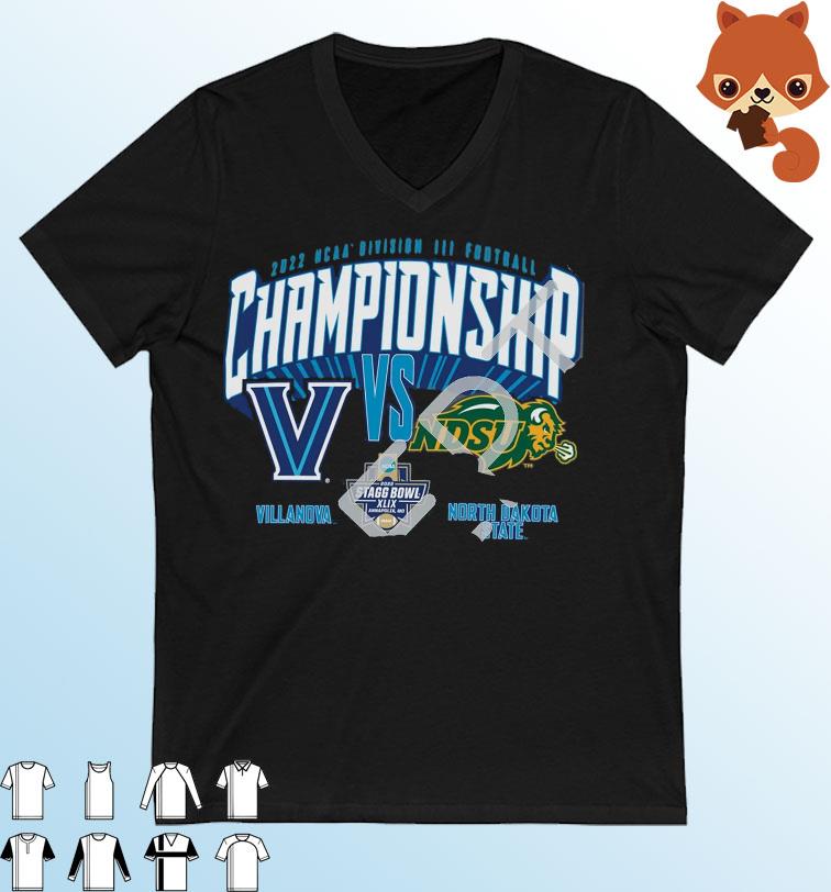 Villanova Wildcats vs North Dakota State NCAA Division III Football Championship 2022 Shirt